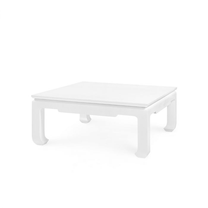 Bethany Large Square Coffee Table Vanilla