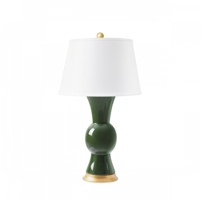 Tao Lamp with Shade Dark Green