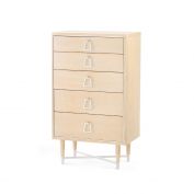 Adrian Tall 5-Drawer, Wheat