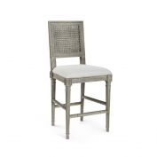 Annette Counter Stool, Soft Gray