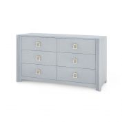 Audrey Extra Large 6-Drawer, Washed Winter Gray