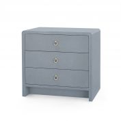 Bryant 3-Drawer Side Table, Winter Gray