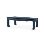 Bethany Large Rectangular Coffee Table, Storm Blue