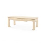 Bethany Large Rectangular Coffee Table, Natural Twill