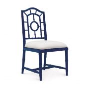 Chloe Side Chair, Deep Sea Blue