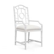 Chloe Armchair, Eggshell White