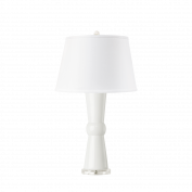 Clarissa Lamp, Antique White