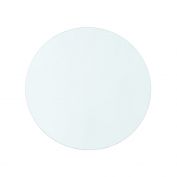 Dakota Round Coffee Table Glass Top, Clear