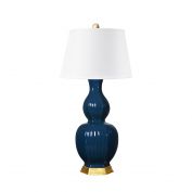 Delft Lamp, Navy Blue