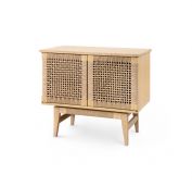 Dante 2-Door Cabinet, Natural