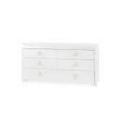 Elina Extra Large 6-Drawer, Vanilla