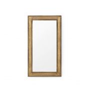 Ellen Small Mirror, Antique Brass