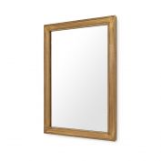 Ellen Large Mirror, Antique Brass