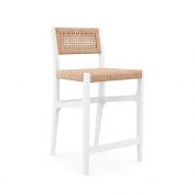 Eva Counter Stool, Eggshell White