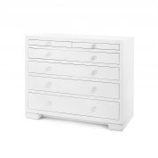 Frances 6-Drawer, White