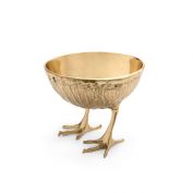 Henrietta Bowl, Brass Finish