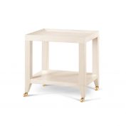 Isadora Tea Table, Canvas Cream