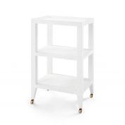 Isadora Side Table, Chiffon White