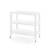 Isadora Console Table, Chiffon White