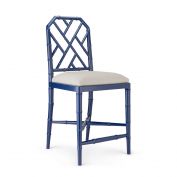 Jardin Counter Stool, Deep Sea Blue