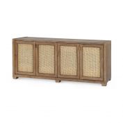Kelsea 4-Door Cabinet, Driftwood
