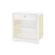 Karen 1-Drawer Side Table, Vanilla