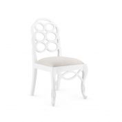 Loop Side Chair, Eggshell White
