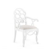 Loop Armchair, Eggshell White