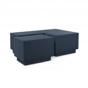 Mila Coffee Table, Navy Blue