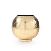 Mali Large Cache Pot, Brass