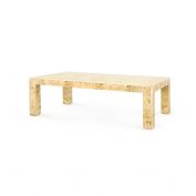 Melissa Coffee Table, Burl