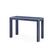 Melissa Console Table, Midnight Blue