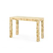 Melissa Console Table, Burl