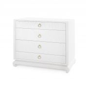 Ming Large 4-Drawer, White