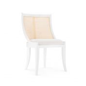 Monaco Armchair, Eggshell White