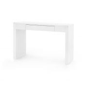 Morgan Console Table, Chiffon White