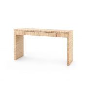 Morgan Large  Console Table, Papyrus