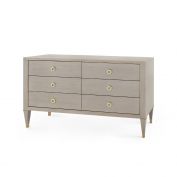 Morris Extra Large 6-Drawer, Taupe Gray