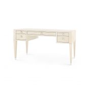 Morris Desk, Blanched Oak and Nickel