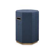 Octavia Side Table, Storm Blue