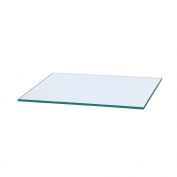 Odeon Bench Glass Top, Clear