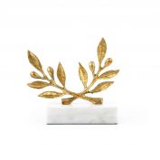 Olive Statue, Gold Leaf