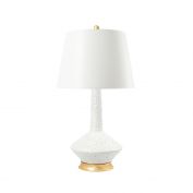 Oporto Tall Lamp, White