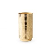 Orosco Medium Vase, Brass Finish