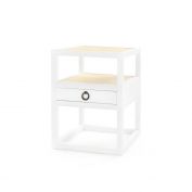 Polo 1-Drawer Side Table, Vanilla