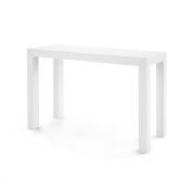 Parsons Console Table, Chiffon White