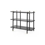 Reneau Low Shelf, Black