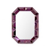 Romano Wall Mirror, Alexandrite Purple