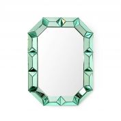 Romano Wall Mirror, Peridot Green