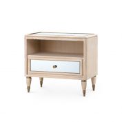 Sofia 1-Drawer Side Table, Sand